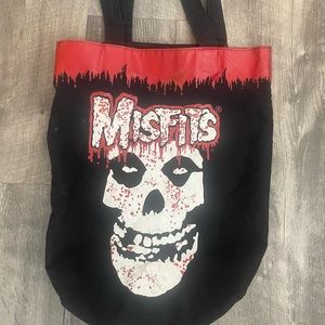 Super cute Misfits tote bag. Gently used